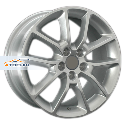 Диск Replay 7,5x17/5x108 ET52,5 D63,3 FD108 Sil (конус, C570)