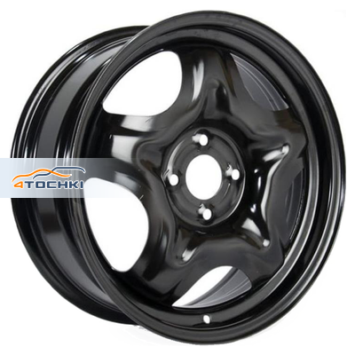 Диск ТЗСК 6,5x16/4x100 ET37 D60,1 Renault Sandero Stepway черный