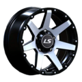 Диск LS 7x15/6x139,7 ET10 D106,1 873 BKF (конус, Колпак+лого)