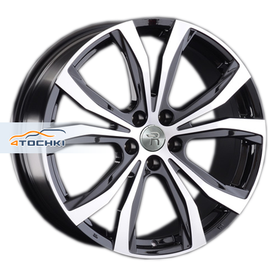 Диск Replay 8x18/5x114,3 ET30 D60,1 LX108 BKF (конус, C570)