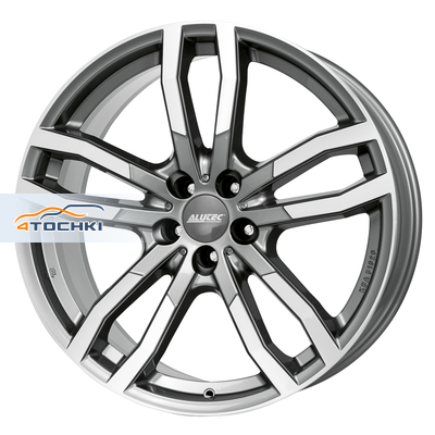 Диск Alutec 9,5x21/5x112 ET53 D66,5 DriveX Metal Grey Front Polished