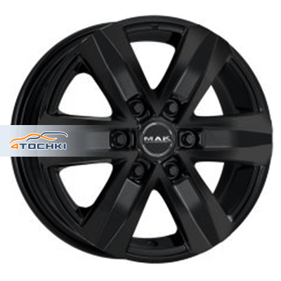 Диск MAK 8x18/6x139,7 ET35 D67,1 Stone 6 Gloss Black