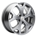 Диск Khomen Wheels 6,5x17/5x114,3 ET50 D67,1 KHW1710 (Ceed) G-Silver
