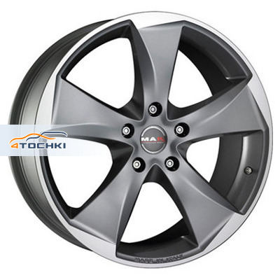 Диск MAK 10,5x20/5x112 ET45 D76 Raptor 5 Graphite Mirror Face