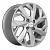 Диск Khomen Wheels 5,5x14/4x100 ET38 D67,1 KHW1402 (Accent/Getz/i20) F-Silver