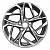 Диск Khomen Wheels 7x17/5x114,3 ET50 D67,1 KHW1716 (CX-5/Seltos/Optima) Gray-FP
